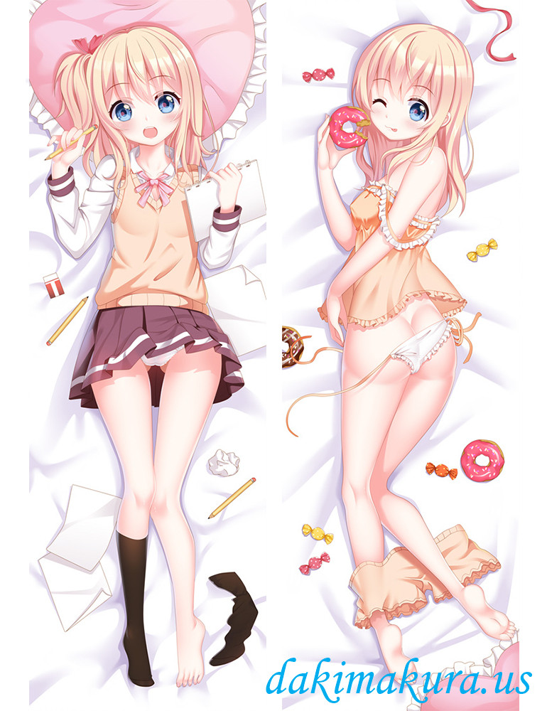 Comic Girls Japanese big anime hugging pillow case